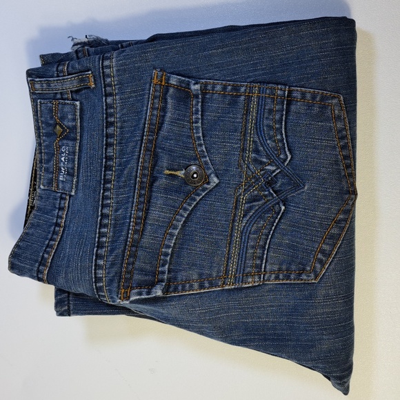 Buffalo David Bitton Dortay Straight Leg Blue Jeans Men's Size 32x31 - Picture 6 of 16